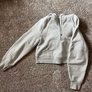 xs/s lulu Scub Oversized Half-Zip Hoodie